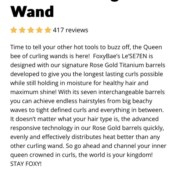 7in1 wand curler-NWT - Picture 6 of 11